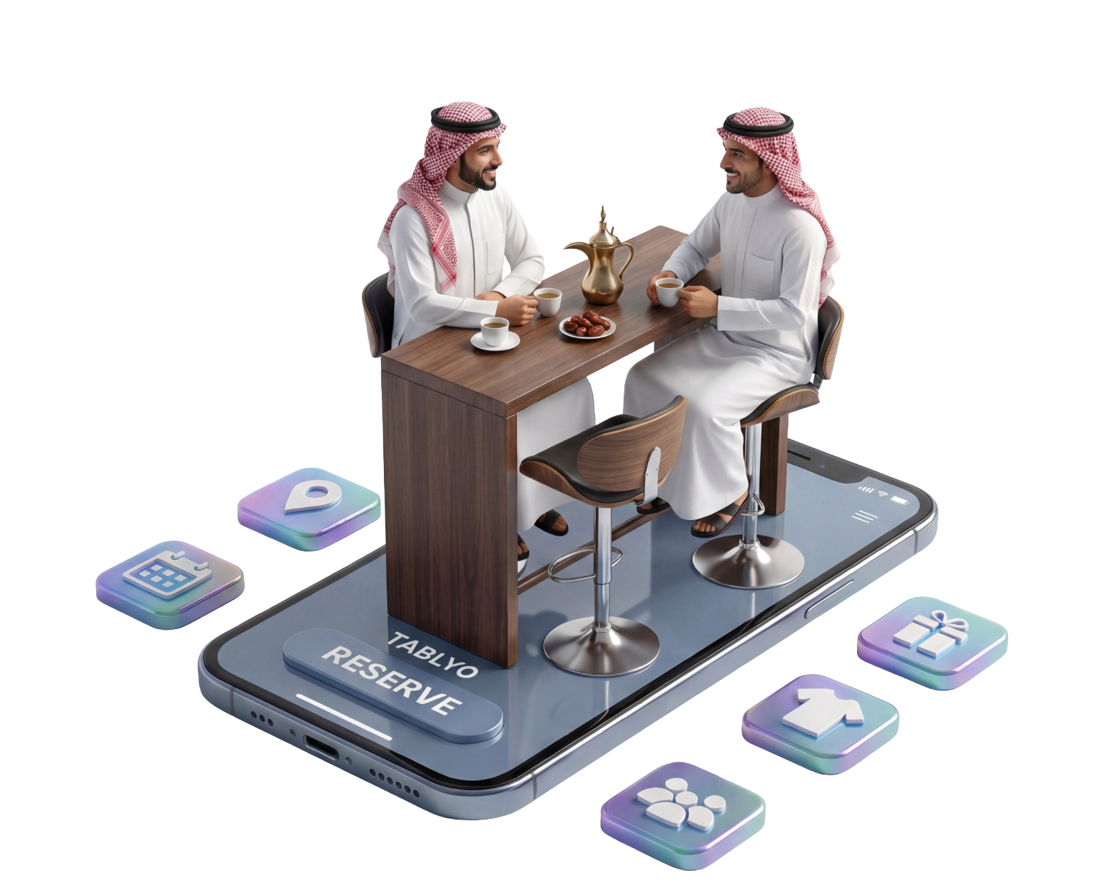 تابليو(تطبيق حجز)
